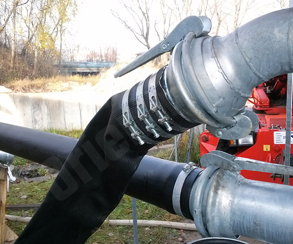 Heavy Duty PVC-NBR Layflat Hose-2